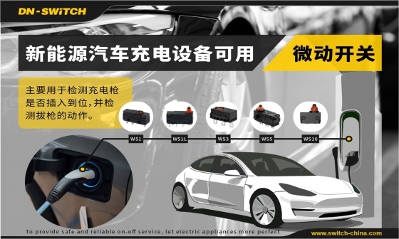 东南电子/新能源汽车充电设备—微动开关