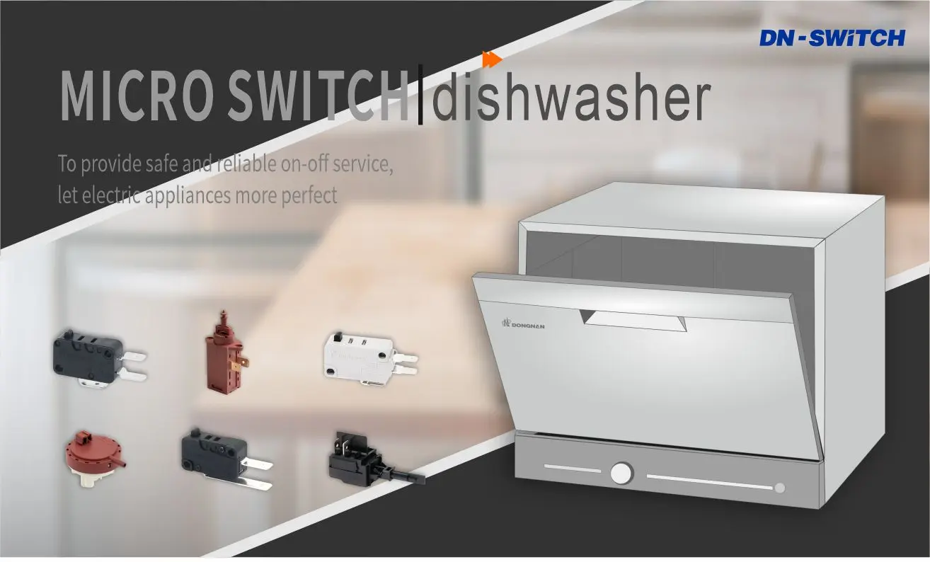 Dongnan Electronics//Micro switch on kitchen dishwasher