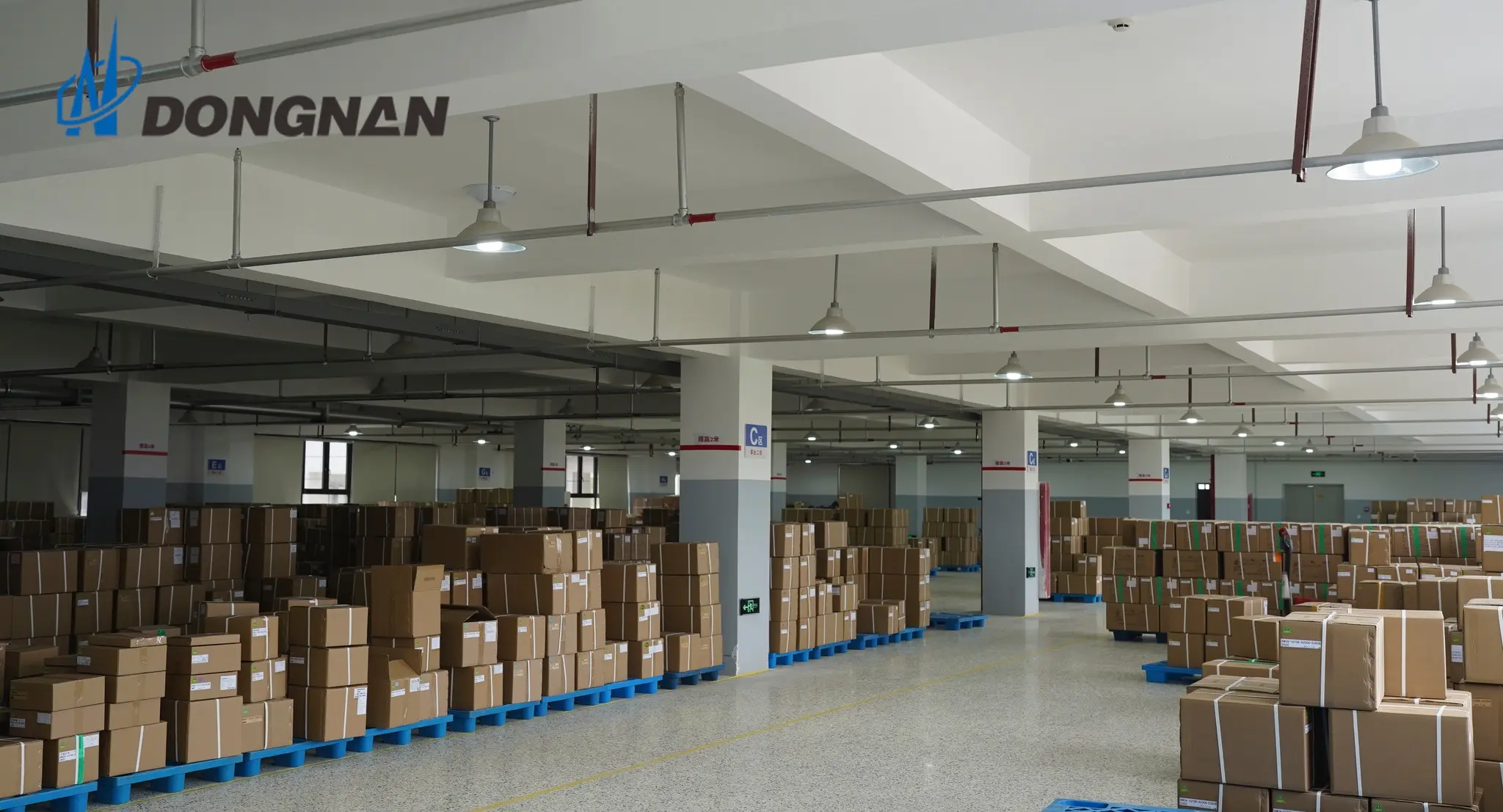our finished product warehouse and the main parts warehouse